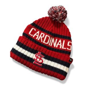 '47 Brand MLB Team Headware St. Louis Cardinals Beanie with Pom pom Unisex